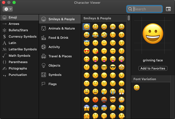 Character Viewer.