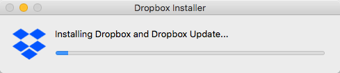 Dropbox Installing.