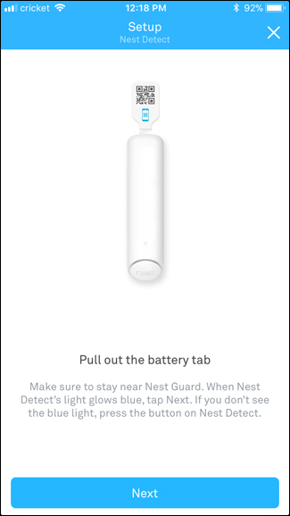 Nest Detect instructions