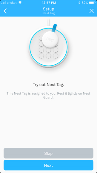 Testing your Nest Tag