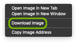 Download image menu.