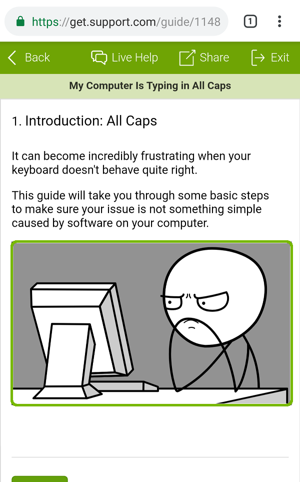 Image on website highlighted.