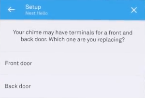 Installation location.