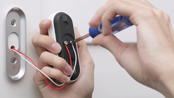 Connect Doorbell to wires.