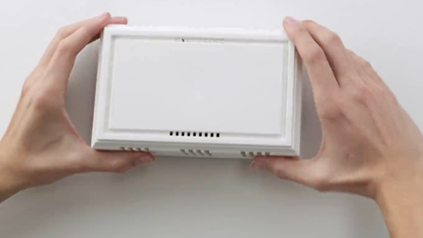 Re-attach chime cover.