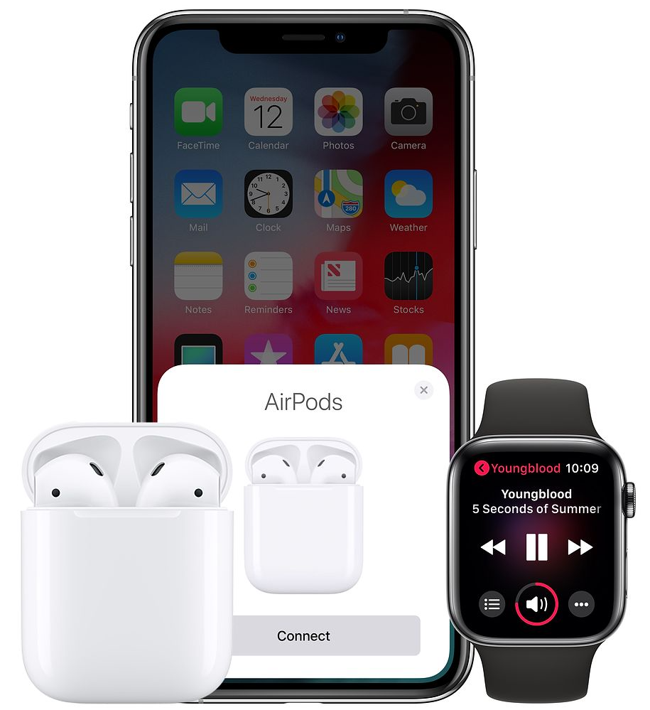 AirPods paring with iPhone