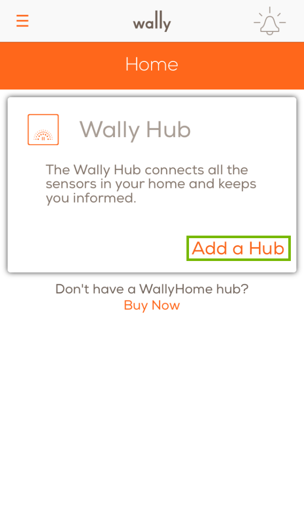 Add a Hub link highlighted