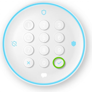 Nest Secure's check button