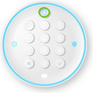 Nest Secure Home and Guarding button