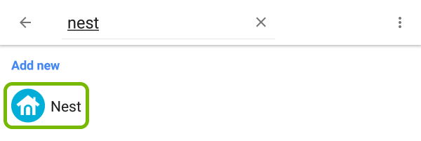 Nest highlighted in list of devices that work with Google Assistant.