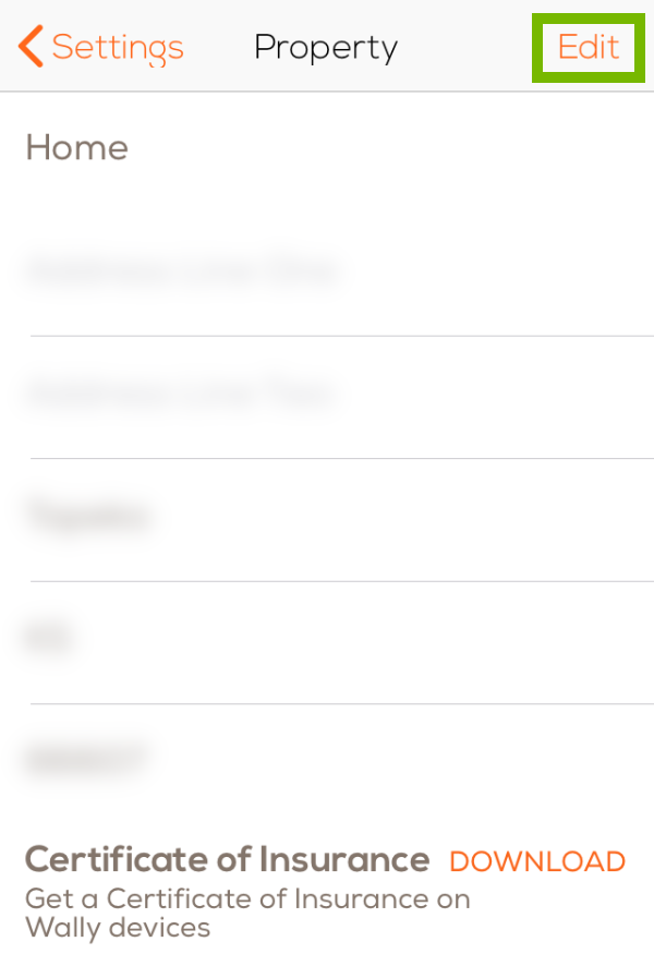 Edit button highlighted