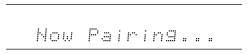 Onkyo led drawing showing now pairing