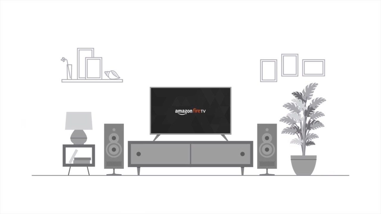 Screenshot of video playing for Amazon Fire TV introduction.