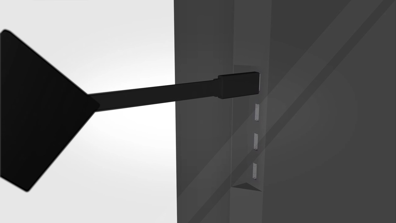 Connecting the Fire TV to the HDMI port on the back of a television.