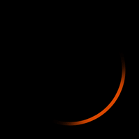 Amazon Echo with spinning orange light