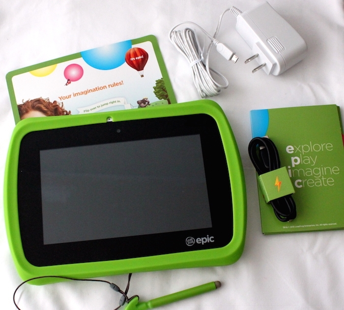 LeapFrog Epic, unboxed and ready to go.