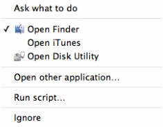 Choices dropdown menu for autoplay preferences.
