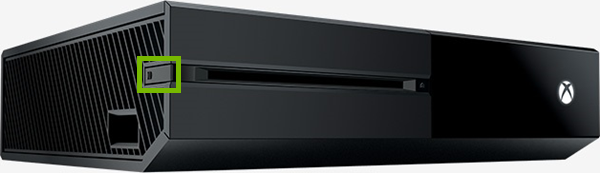 Bind button highlighted on Xbox One Original.