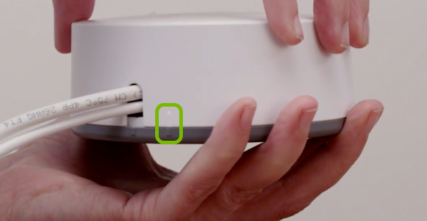 Cover unlocking indicators highlighted on gateway.