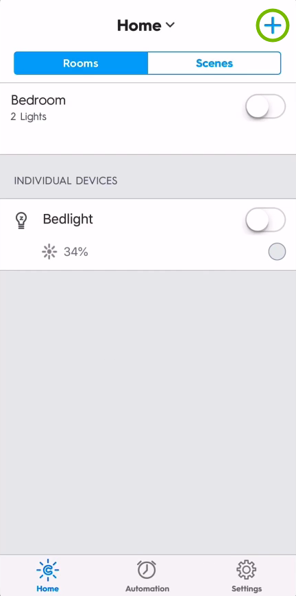 Add sign highlighted in C by GE app.