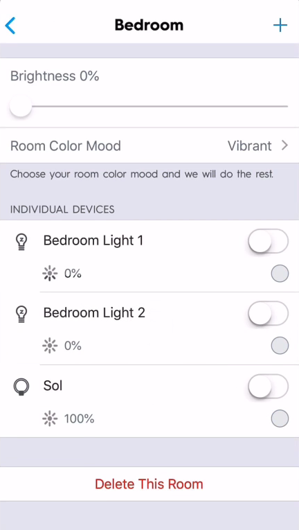 New light showing up in list C by GE app.