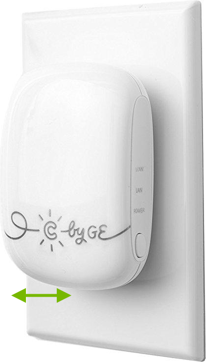 Smart bridge being unplugged and replugged.