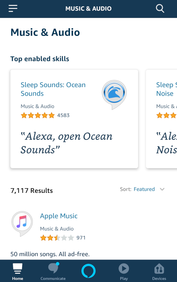 Music and Audio skills