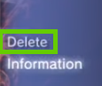 PS3 delete menu