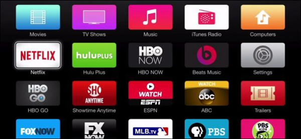 Apple TV with netflix
