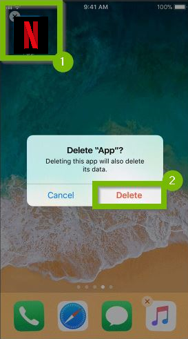 Deleting Netflix