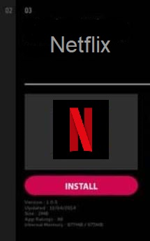 LG WebOS netflix install