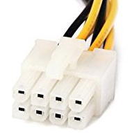 PSU connector for a GPU