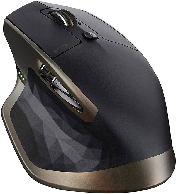 A logitech ergonomic mouse