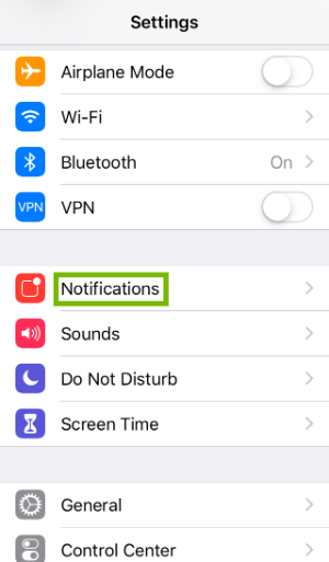 Notifications