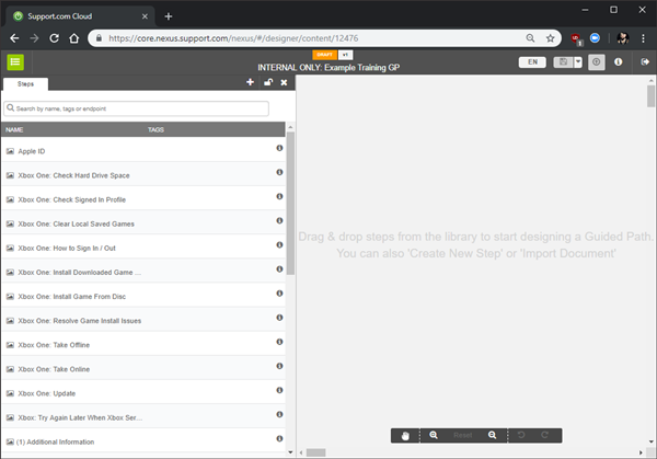 New blank guided path.