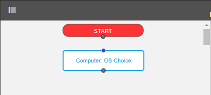 Highlighting a step.