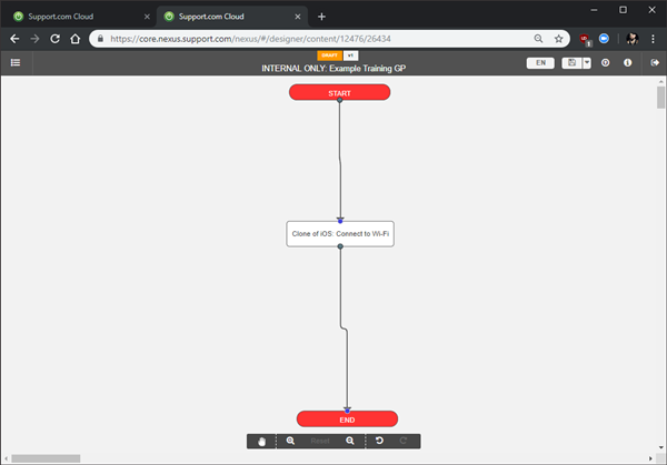 Example guided path.