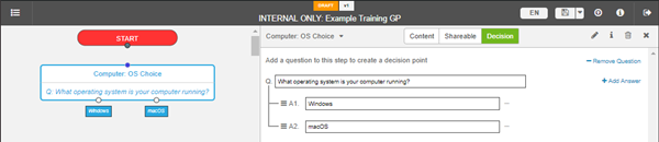 Decision point created.