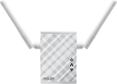Range extender with antennas expanded.