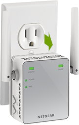 Unplug range extender from wall