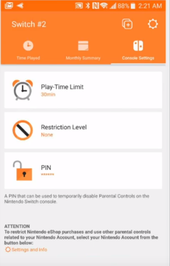 Settings you can adjust