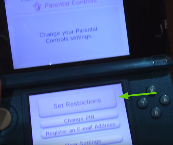 Selecting restrictions