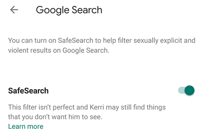 safesearch