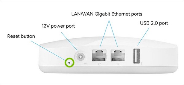 Eero router reset hole