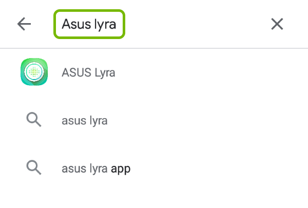 Keywords highlighted in Google Play search.