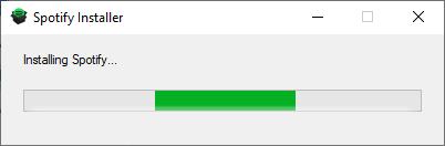 Spotify Installing