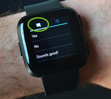 Speech bubble selections