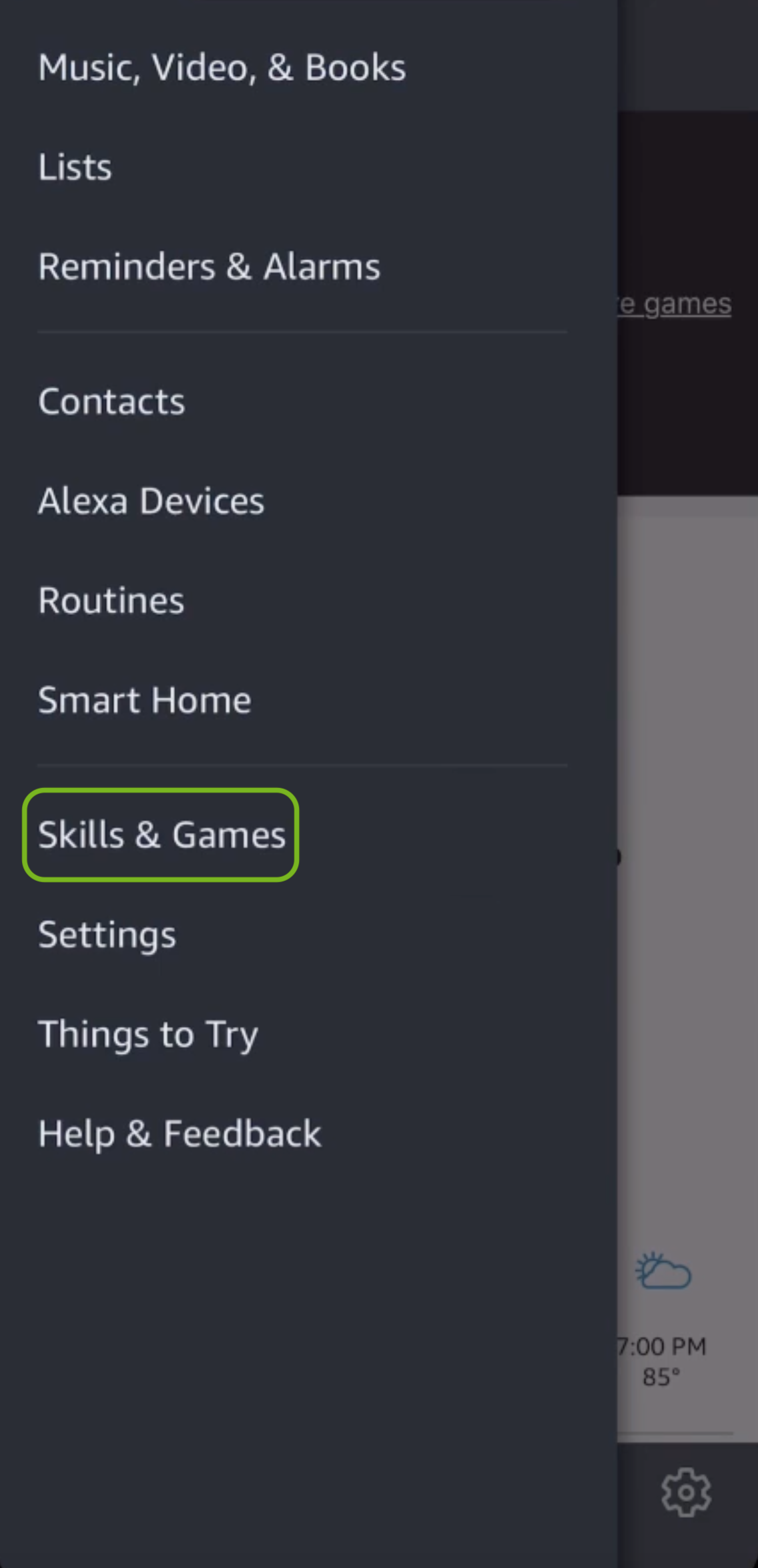 skills and games
