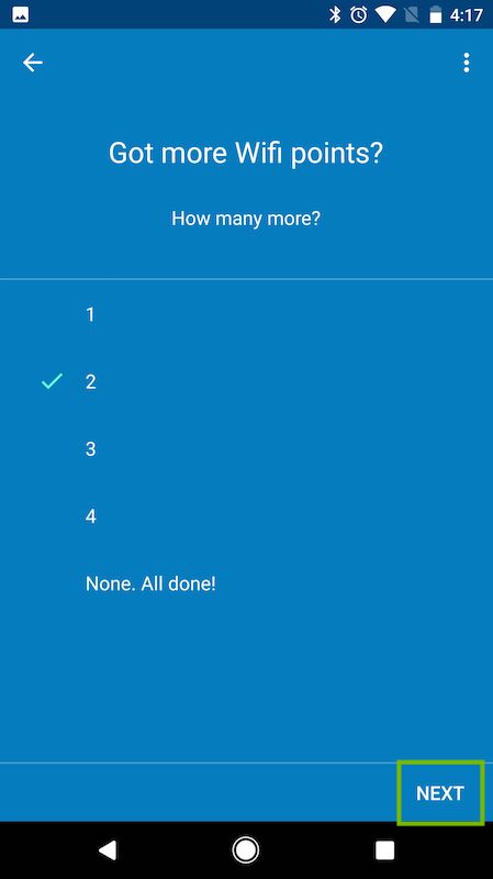 google wifi app add additional points