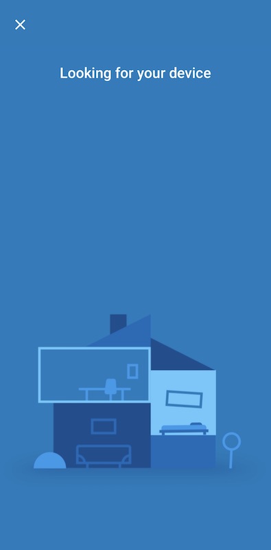 google wifi app looking for devices